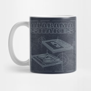 Alabama Shakes - Technical Drawing Mug